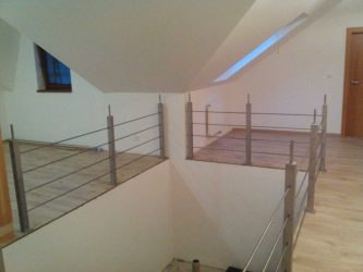 Kovový svařované zábradlí