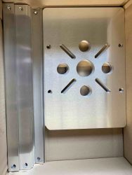 laserový výpalek z hliníku